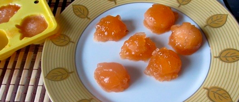 домашние желейные конфеты из персика