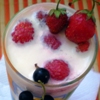 Как приготовить йогурт со свежими ягодами