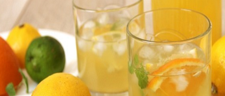 вкусный домашний лимонад