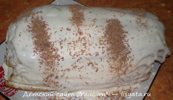 Как приготовить торт «Медовое полено» - рецепт с фото
